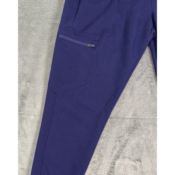 Figs Zamora Jogger Scrub Pants Women's XS/P Technical Collection Navy Blue Nurse - Picture 3 of 7